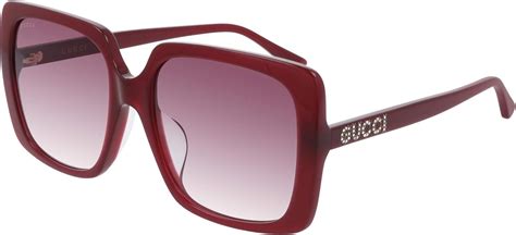 gucci sonnenbrille damen rot